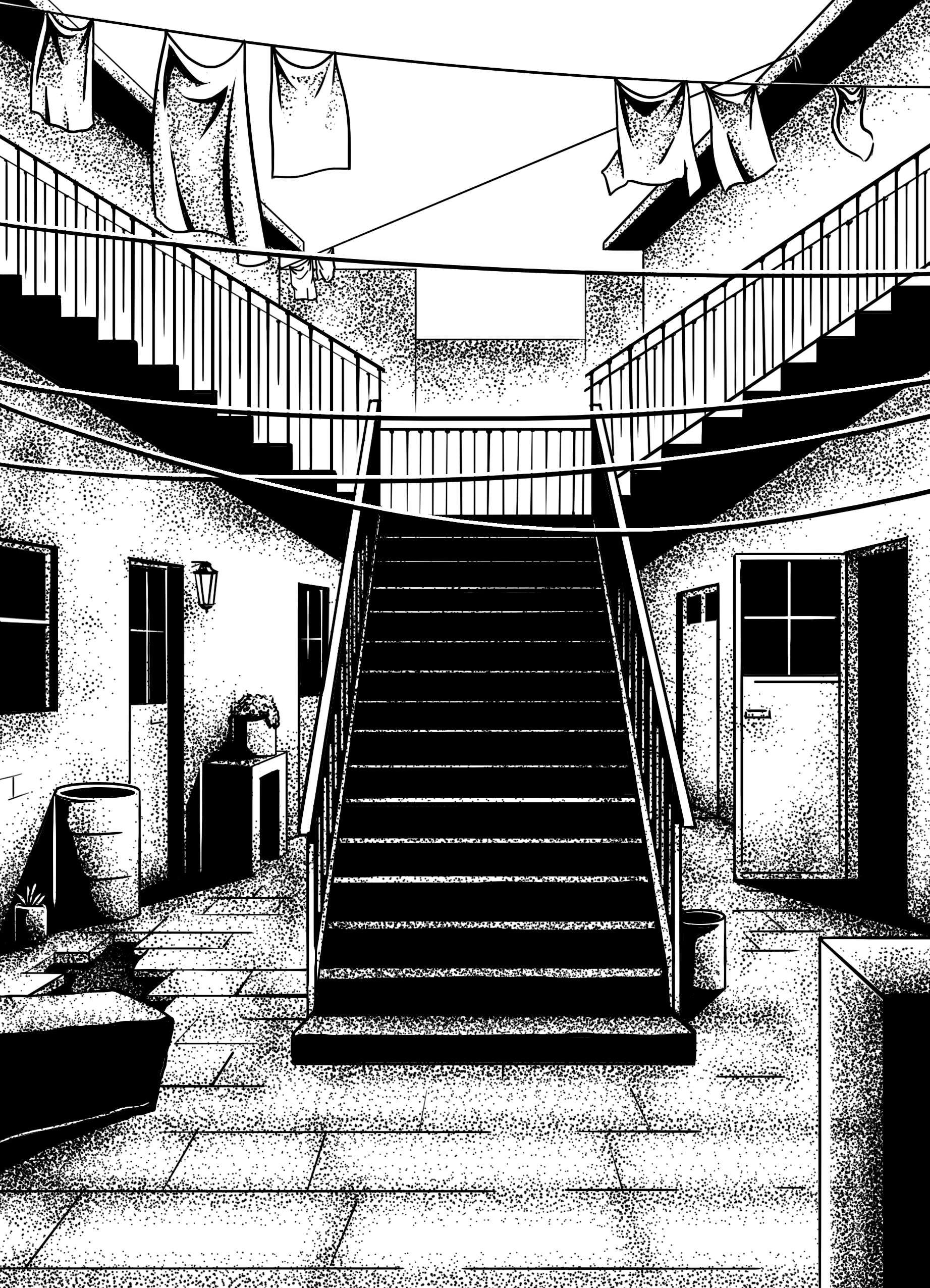 Nosotros Interiores de Cuentos en el Caldero, libro de relatos fantásticos y oscuros publicado por nuestra editorial independiente, acompañado de ilustraciones y edición cuidada.